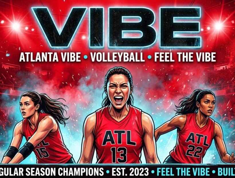 Atlanta Vibe 2026 poster banner with Leah Edmond, Aiko Jones and Khori Louis