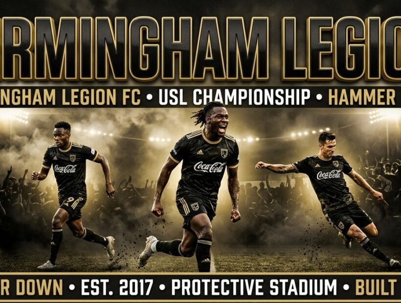 Birmingham Legion FC 2026 poster banner
