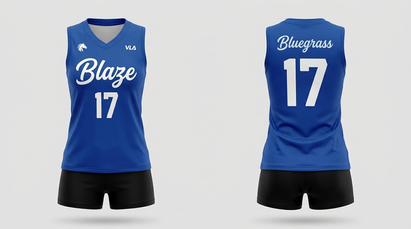 Anna Palmer Bluegrass Blaze jersey front and back