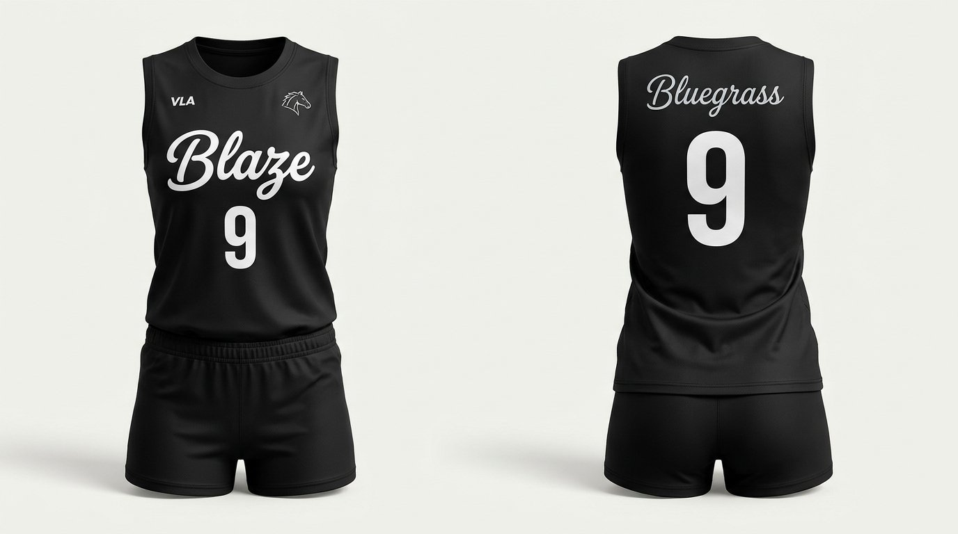 Ashley Hood Bluegrass Blaze jersey front and back