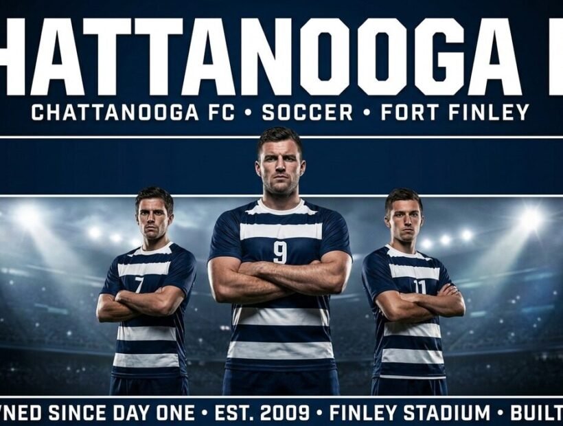 Chattanooga FC 2026 poster banner