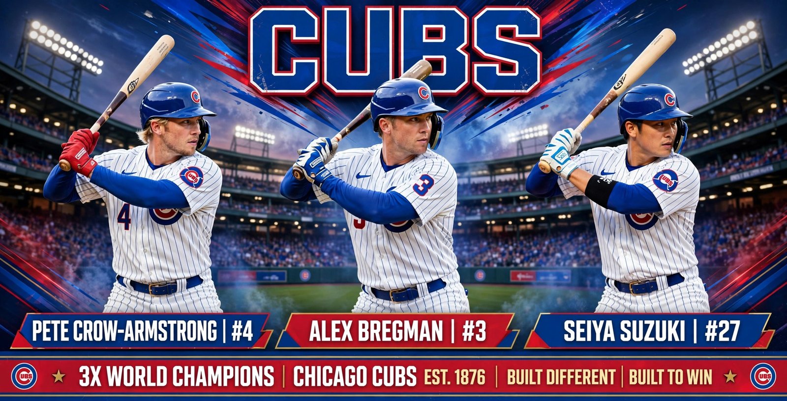 Chicago Cubs team banner 2026 - fan guide