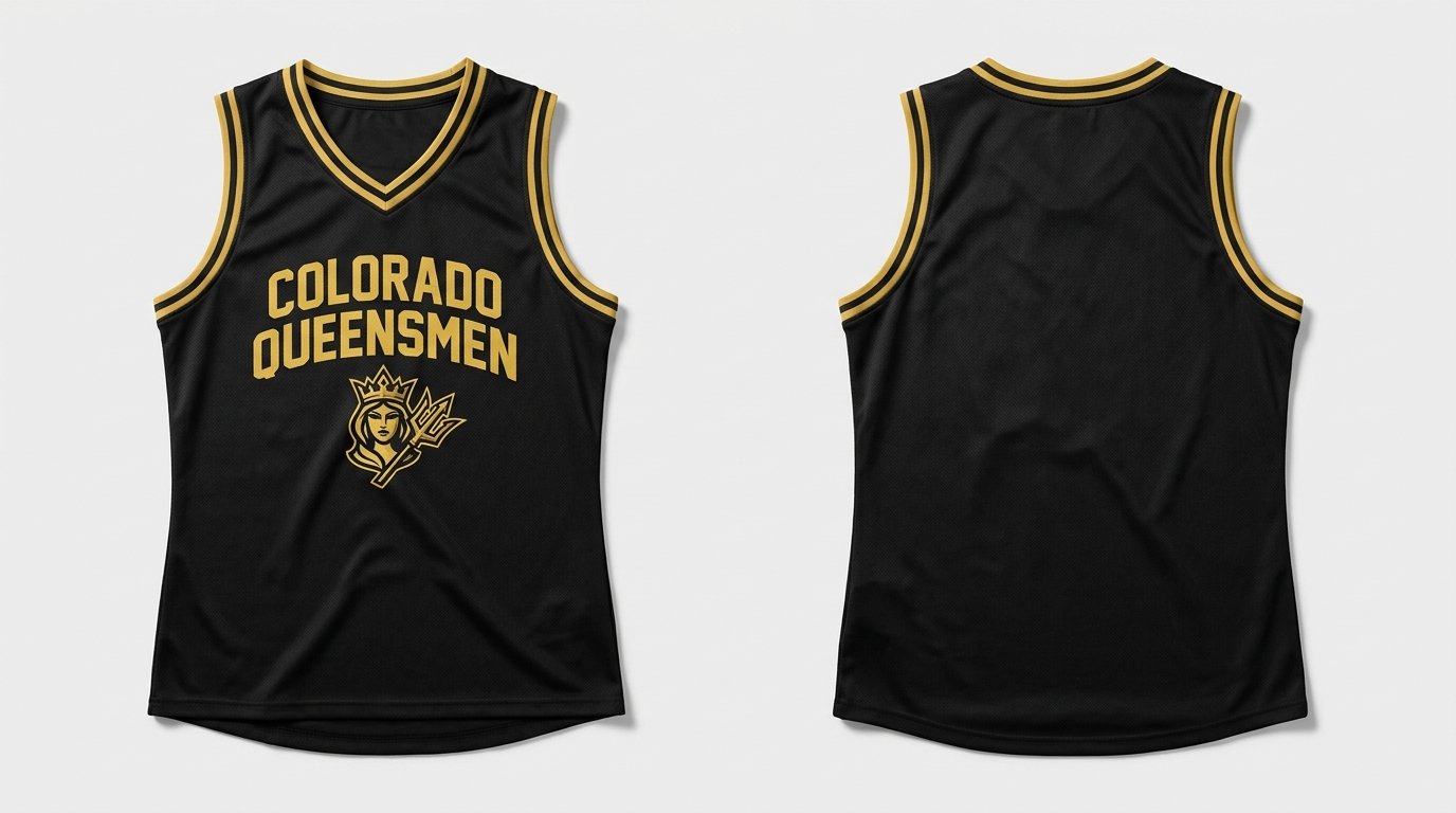 Elle Duis Krause Colorado Queensmen jersey front and back