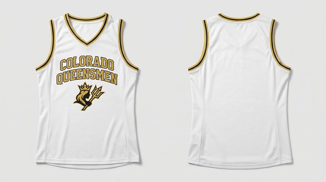 Lindsey Jin Colorado Queensmen jersey front and back