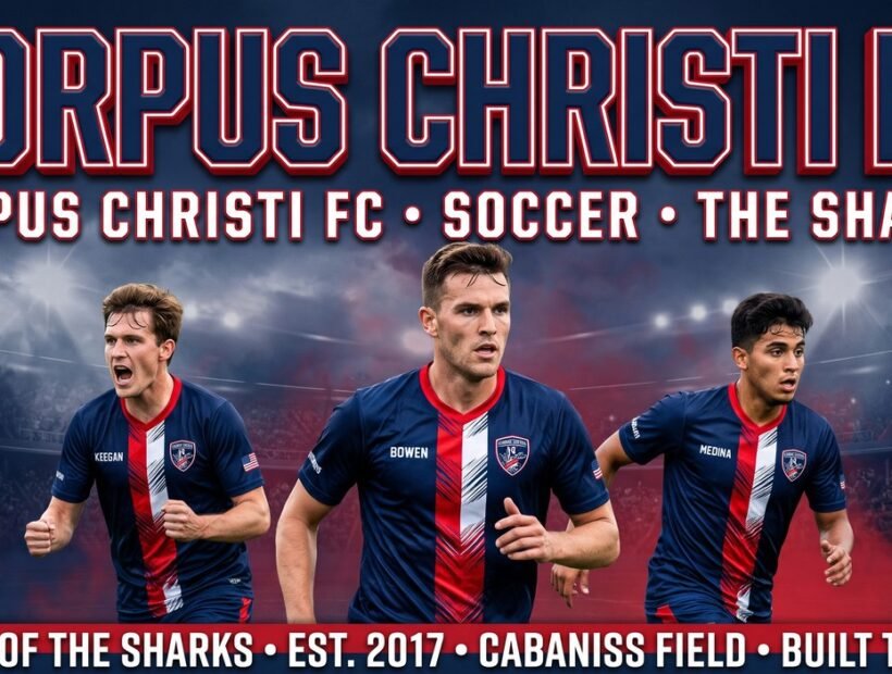 Corpus Christi FC 2026 poster banner