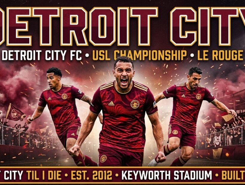 Detroit City FC 2026 poster banner