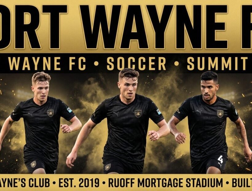 Fort Wayne FC 2026 poster banner