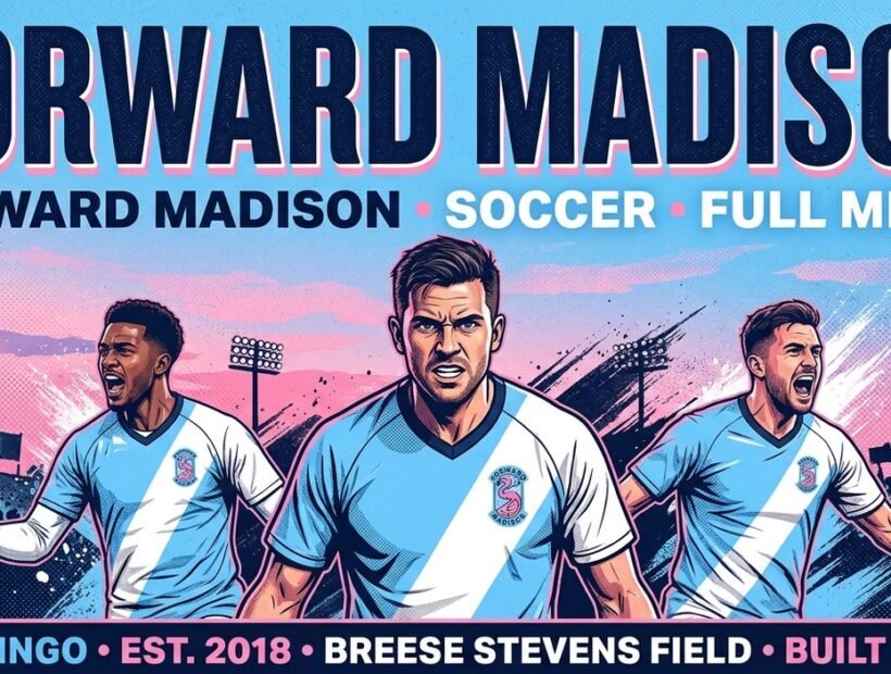 Forward Madison FC 2026 poster banner