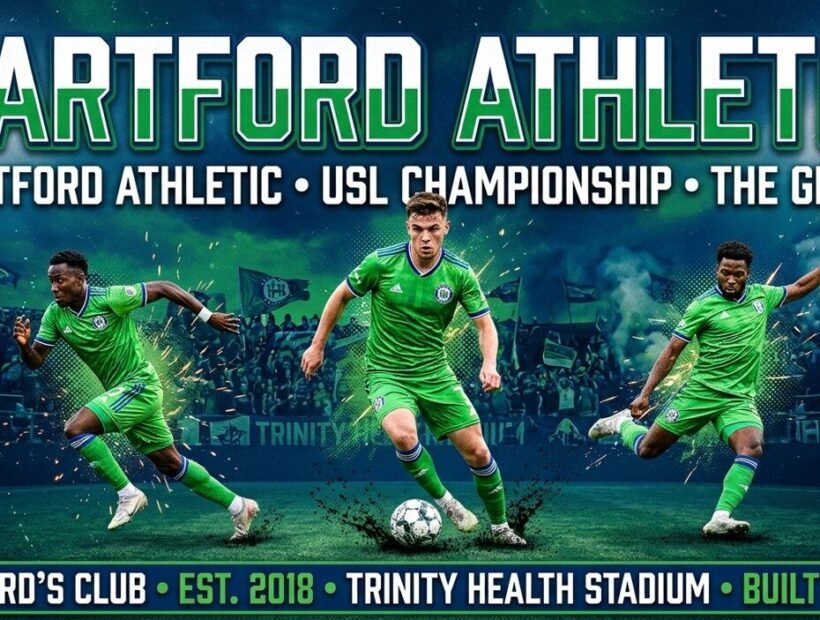 Hartford Athletic 2026 poster banner