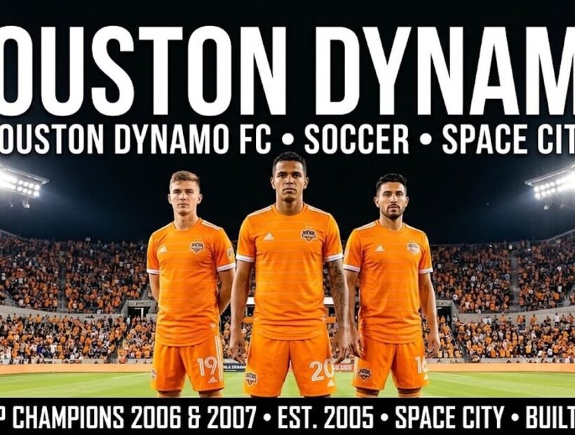 Houston Dynamo 2026 poster banner