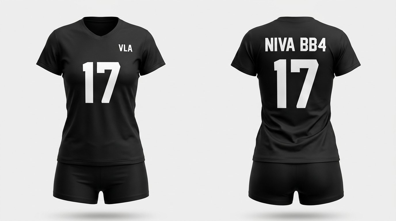 Ally VanEekeren NIVA BB4 jersey front and back