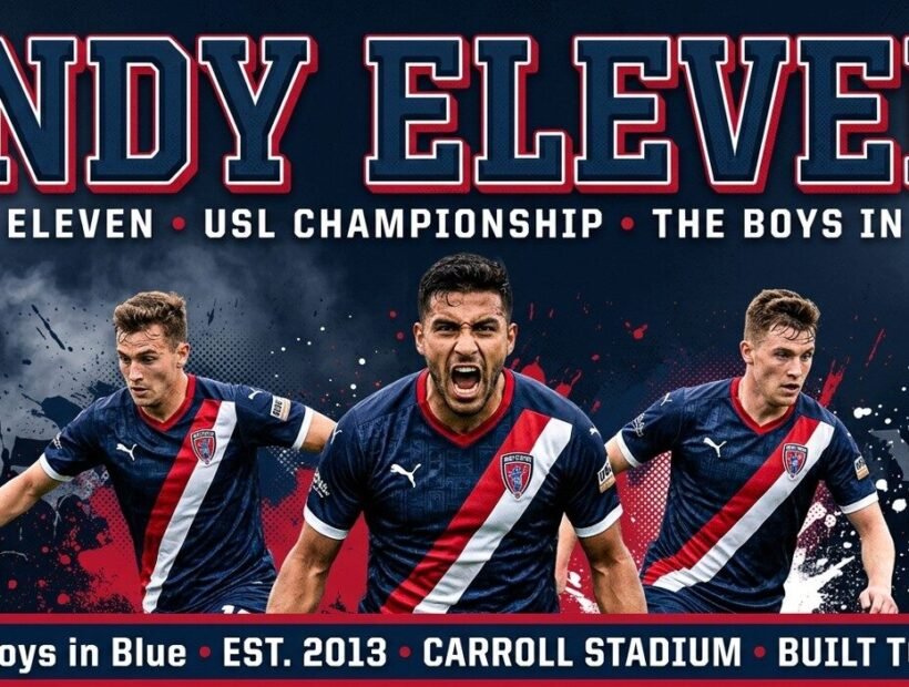 Indy Eleven 2026 poster banner