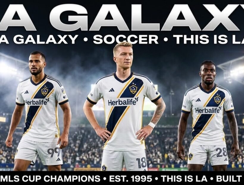 LA Galaxy 2026 poster banner