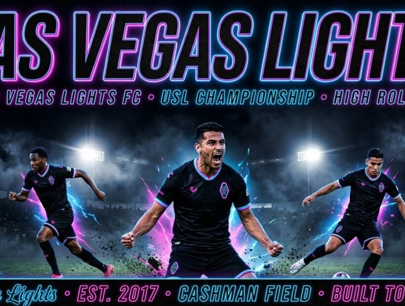 Las Vegas Lights FC 2026 poster banner