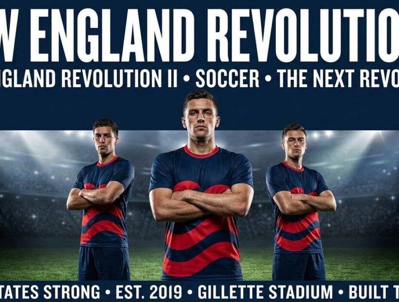 New England Revolution II 2026 poster banner
