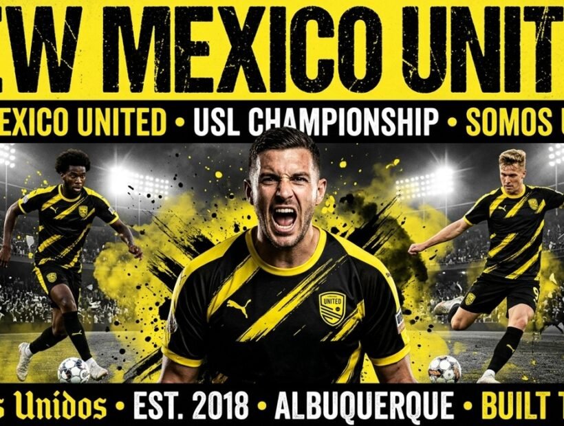 New Mexico United 2026 poster banner