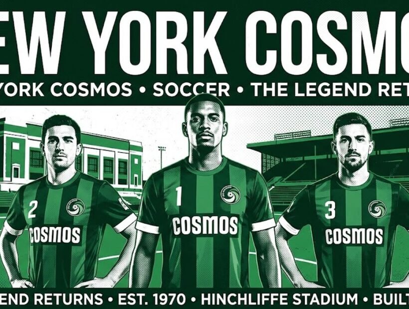 New York Cosmos 2026 poster banner