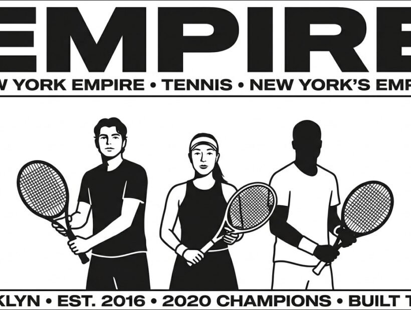 New York Empire tennis poster banner
