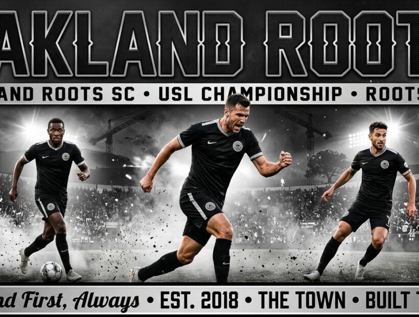 Oakland Roots SC 2026 poster banner