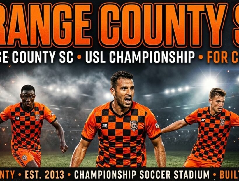 Orange County SC 2026 poster banner