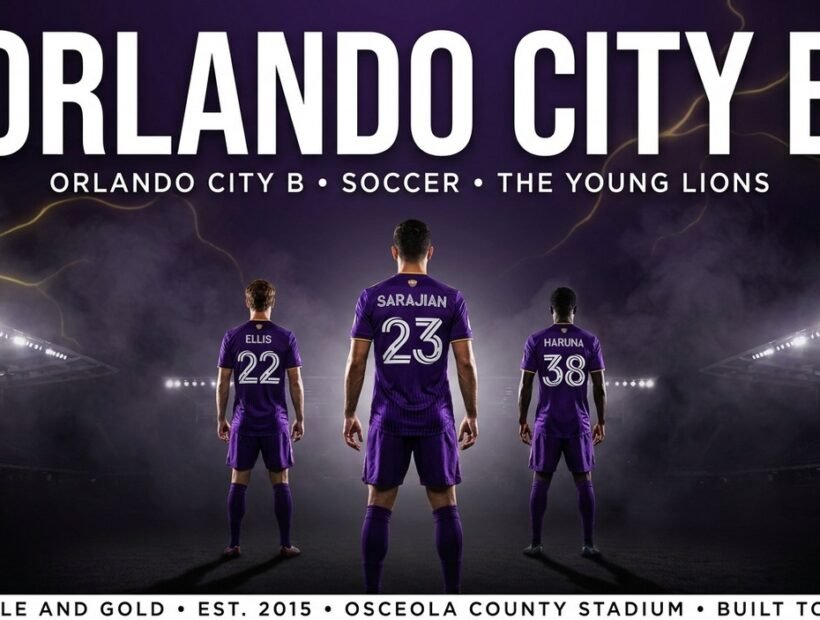 Orlando City B 2026 poster banner