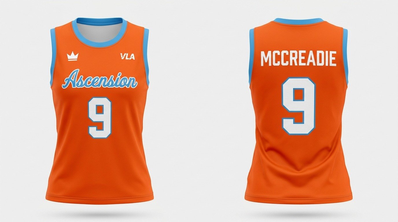 Anna McCreadie Phoenix Ascension jersey front and back