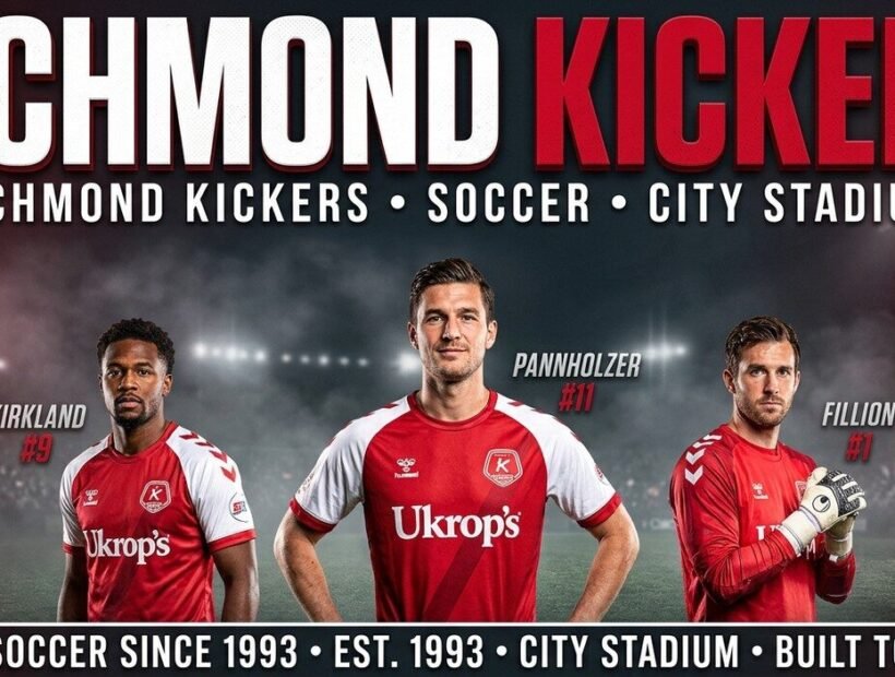 Richmond Kickers 2026 poster banner