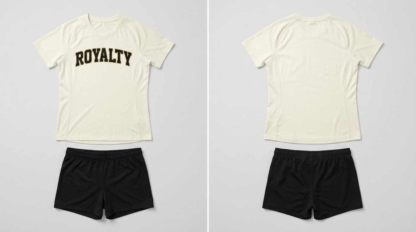 Sydney Hicks Rockville Royalty jersey front and back
