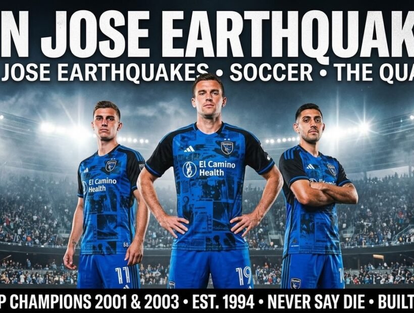 San Jose Earthquakes 2026 poster banner