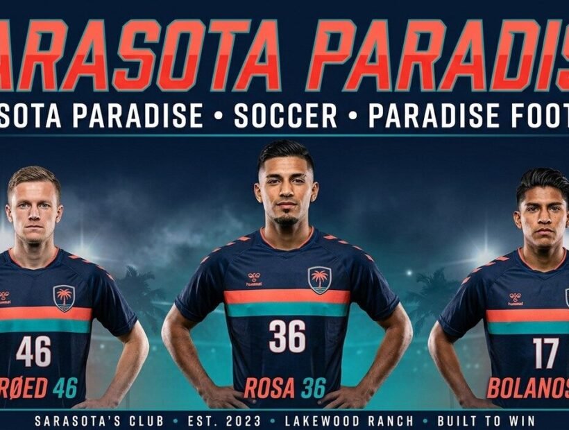 Sarasota Paradise 2026 poster banner