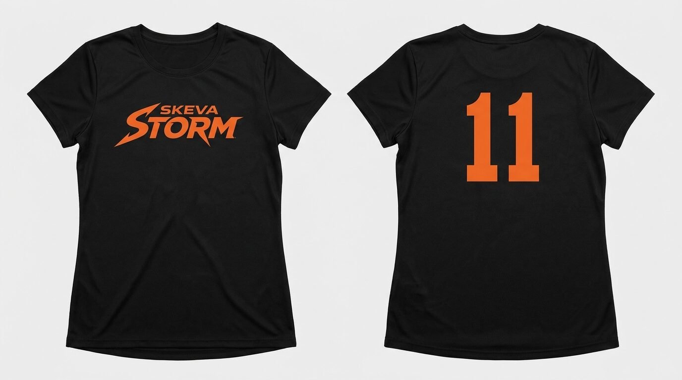 Ashley Hood Southeast Storm jersey front and back