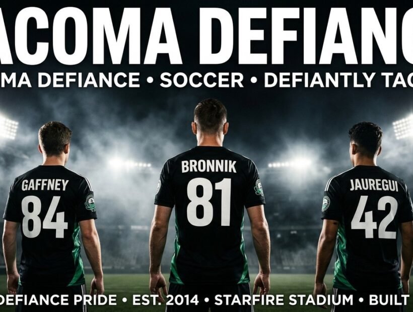 Tacoma Defiance 2026 poster banner