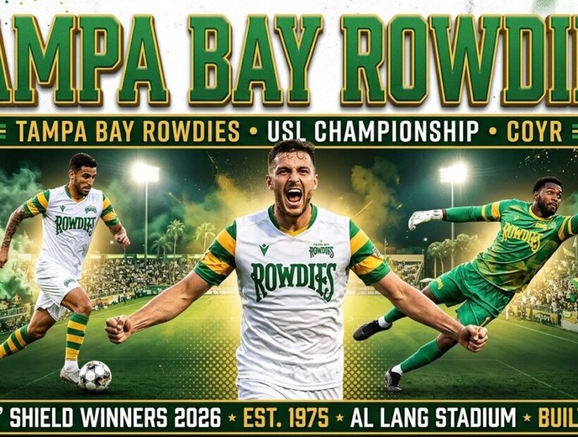 Tampa Bay Rowdies 2026 poster banner