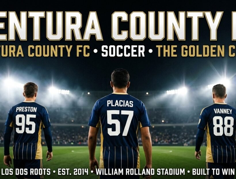 Ventura County FC 2026 poster banner